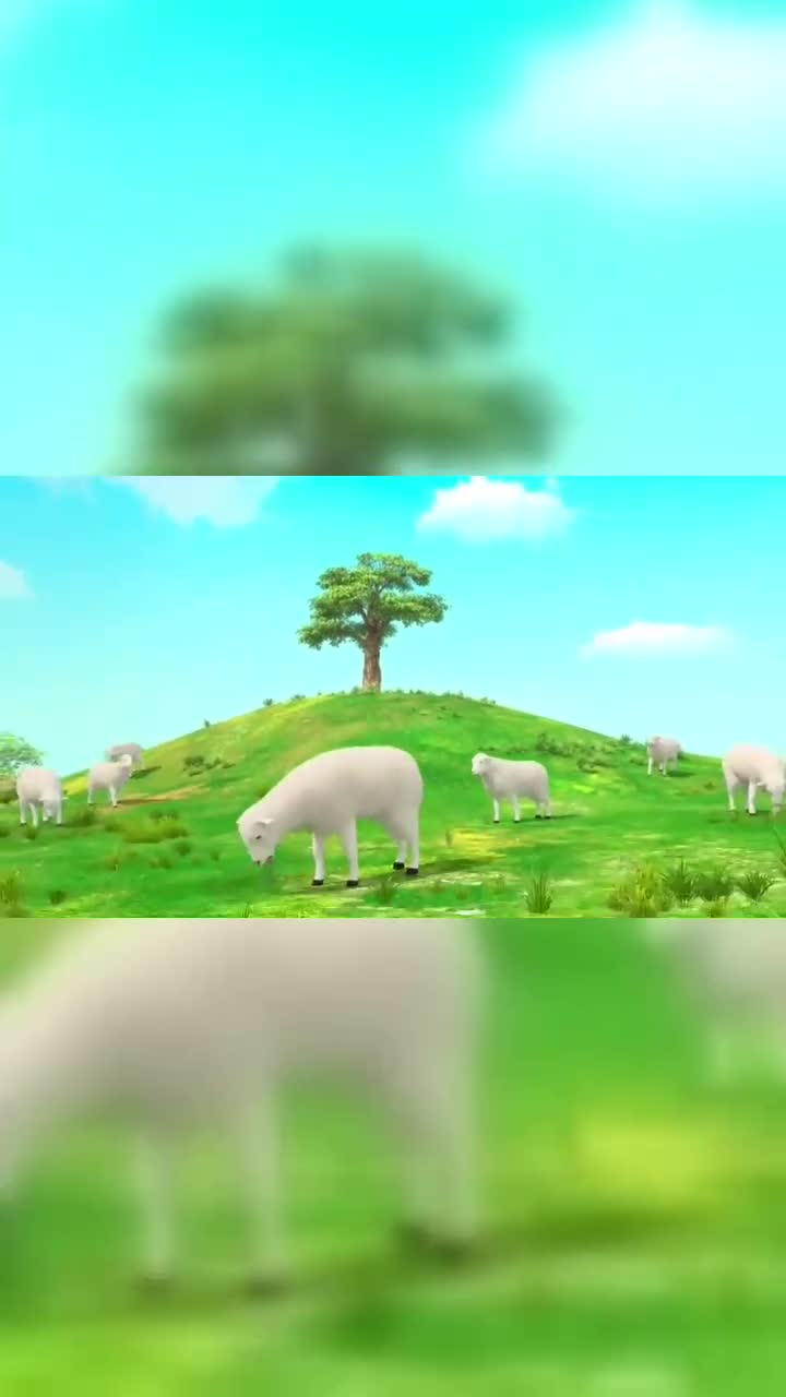 倒霉熊倒霉熊把企鹅变成羊结果闯祸了自己从山坡滚下去