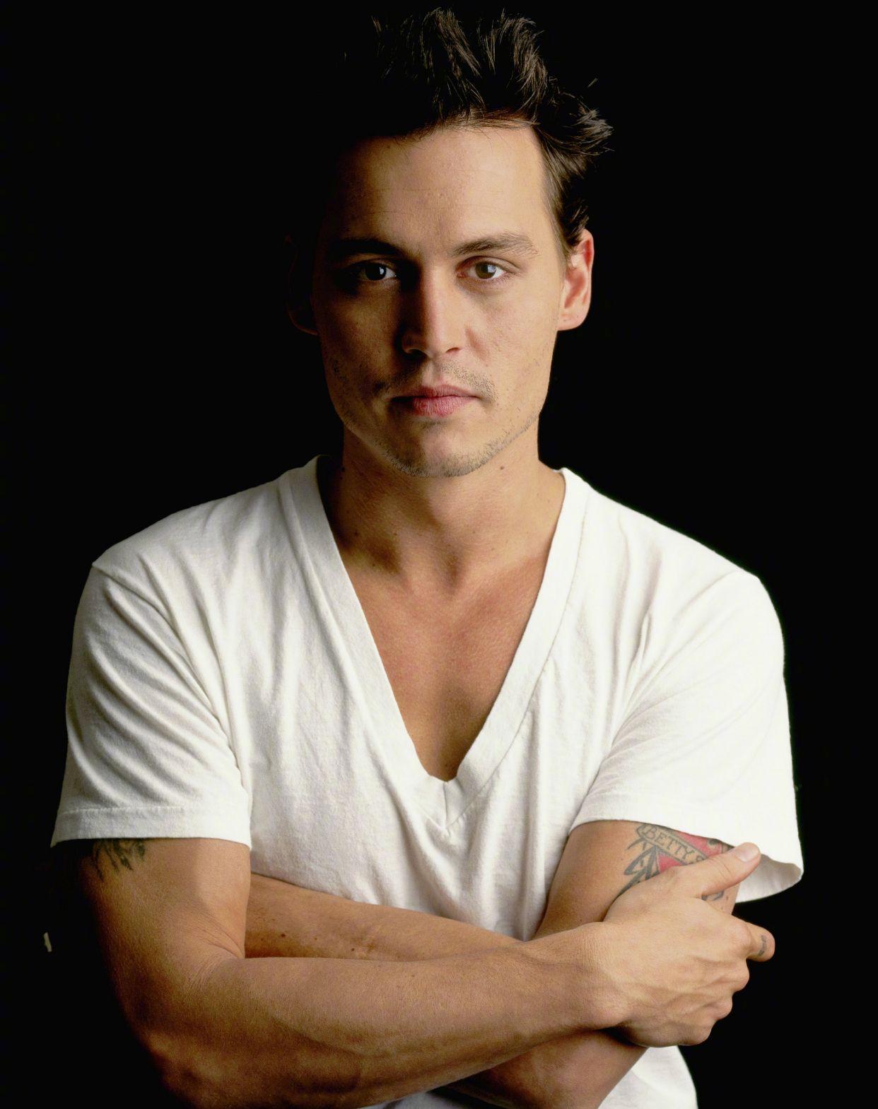 加勒比海盗里的杰克船长年轻时该有多帅_高清图集_新浪网