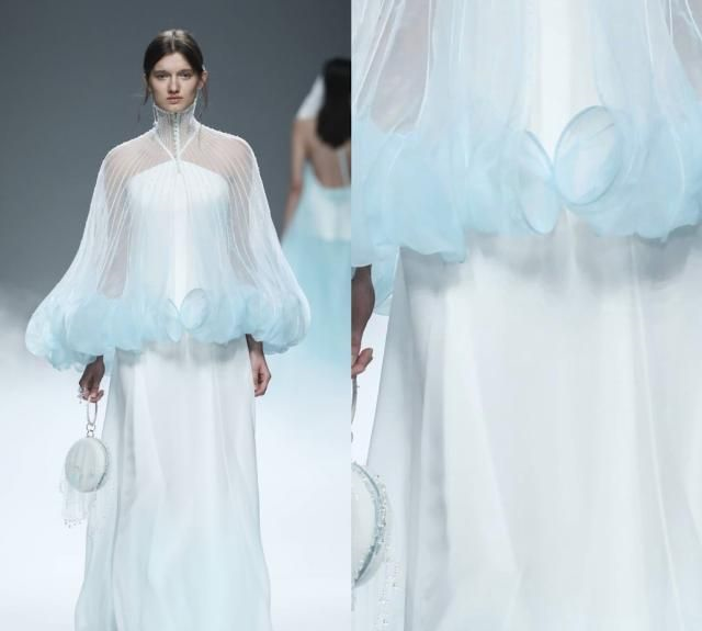 盖娅传说中国风高定礼服美吗翩若惊鸿飘然出尘