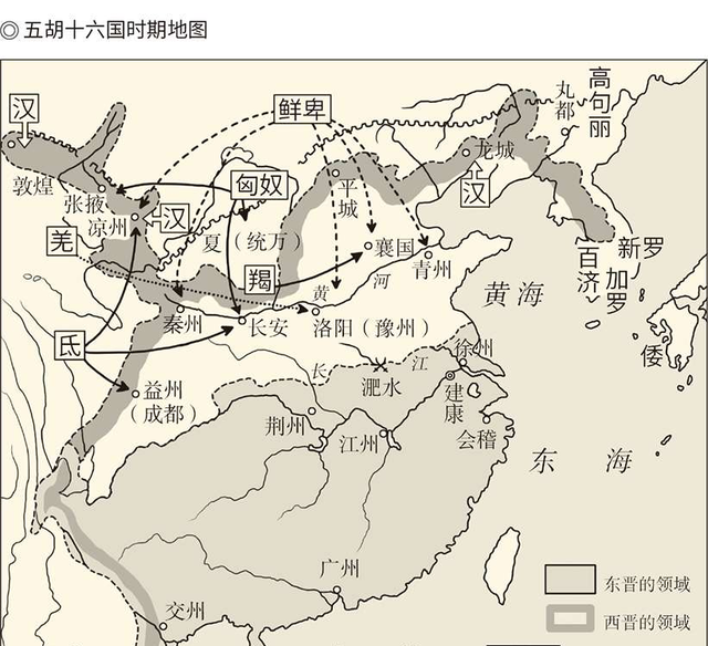 我们常说的“五胡十六国”，指的是哪“五胡”？哪“十六国”？