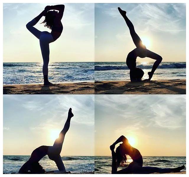 背影美到能杀人,也就只有练瑜伽的姑娘了!