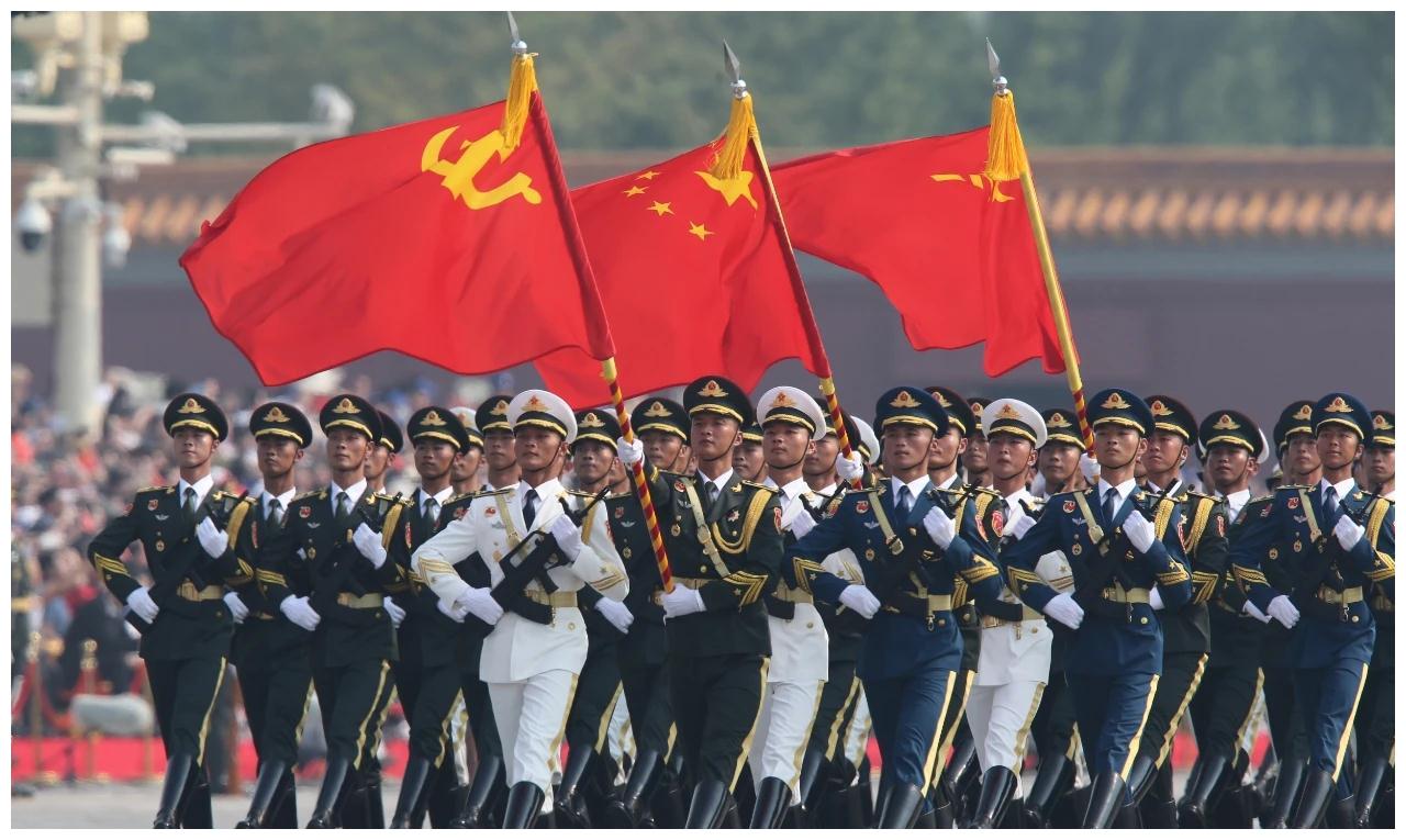 雄伟的井冈山,八一军旗红,开天辟地第一回,人民有了子弟兵!