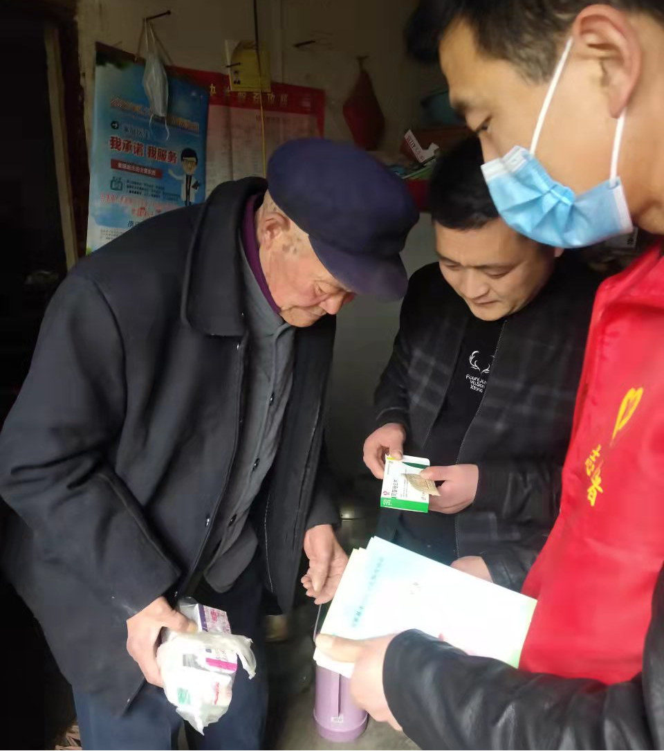 菏泽市定陶区马集镇力本屯卫生院积极开展精神病患者走访工作