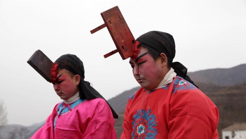 大过年本想看点热闹,宝鸡血社火用实际行动把人吓尿裤子