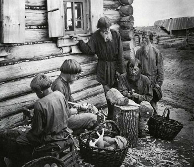 沙俄灭亡前的俄国老照片经济社会一片衰败