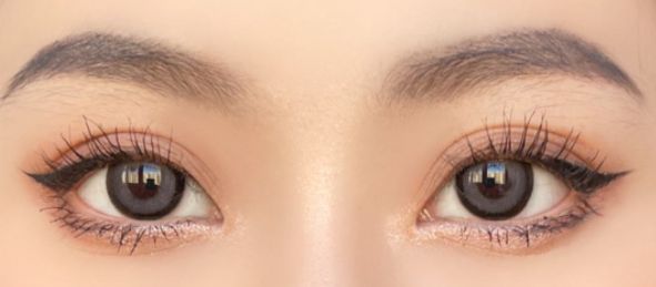 圆眼双眼皮内双和单眼皮分别怎么画眼线