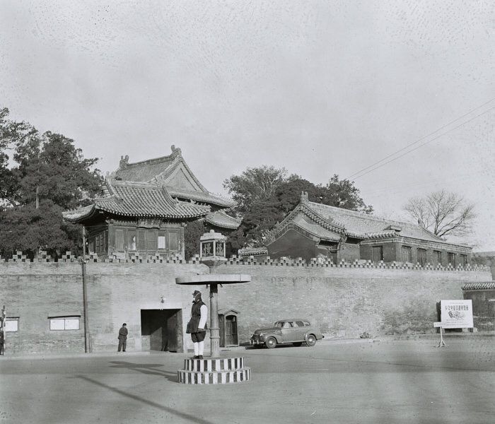 历史旧影:50年代初,北京北海公园团城!_高清图集_新浪网