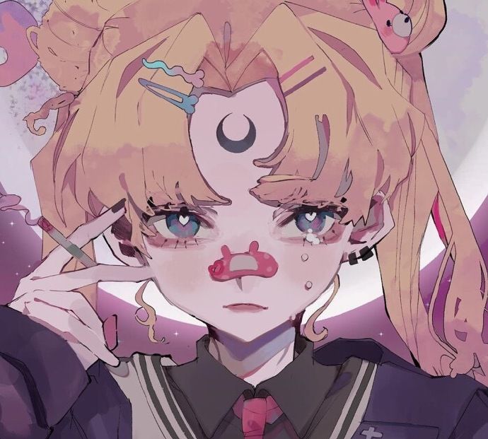 抽烟公主系列插画,适当活得洒脱一点,没有什么不好_高清图集_新浪网