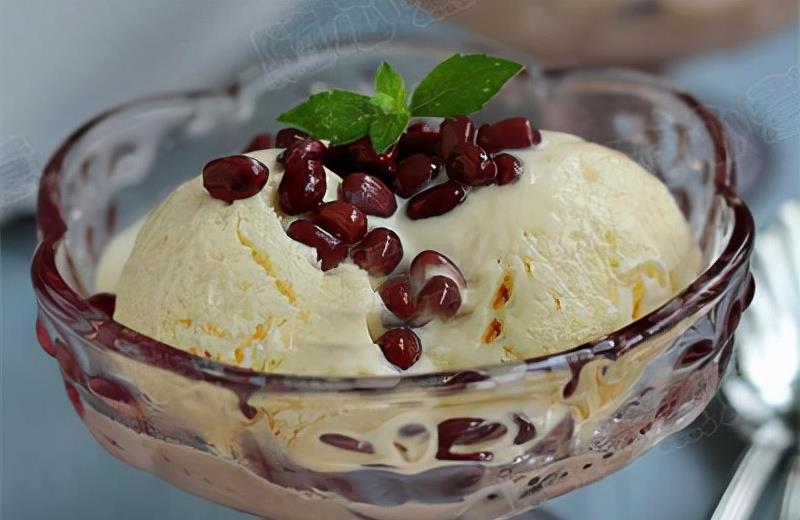 自制红豆冰淇淋,健康又好吃-今日头条