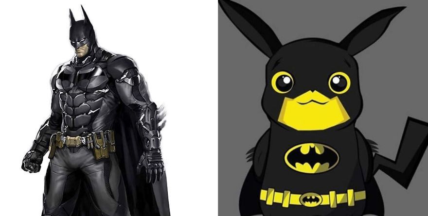 当动漫界的超级英雄们都变成了皮卡丘,我pick雷神丘胜出!