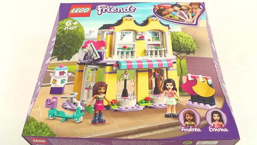 乐高好朋友41427艾玛的时尚商店