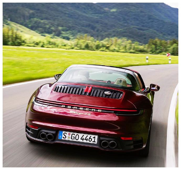 保时捷911 targa 4特别版高清图集