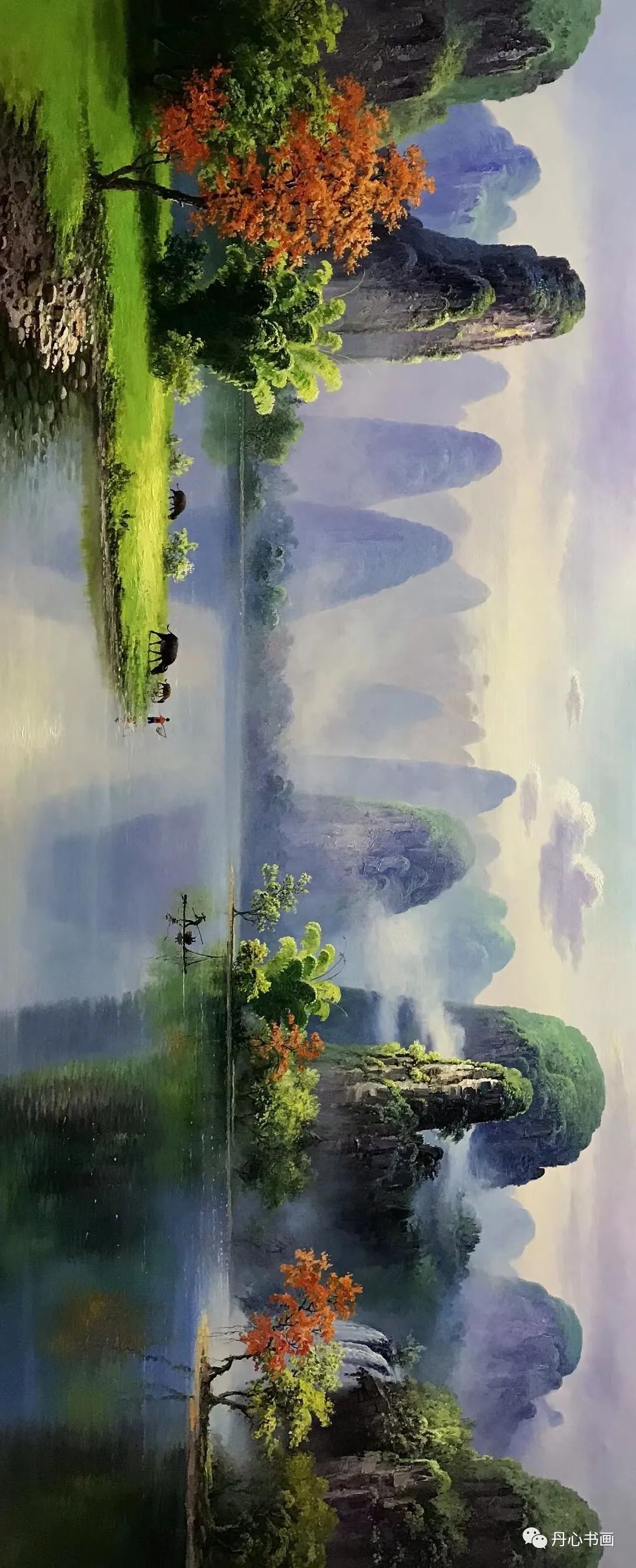 田园诗意,隽永雅致|油画家龙蟠__财经头条