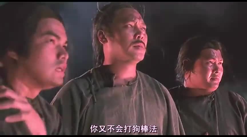 怎样做到躺赢,这部电影星爷用睡梦罗汉拳登上帮主之位,太容易了