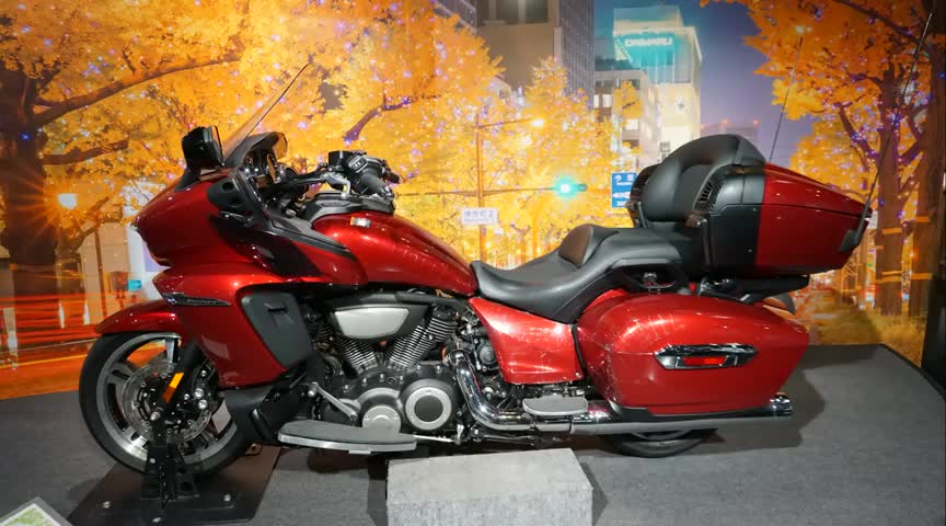 2020款雅马哈starventure登场,近距离感受下,什么叫做霸气!