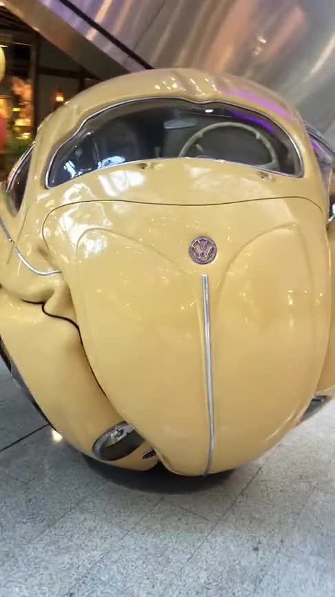 这是什么车啊?圆圆的一个球