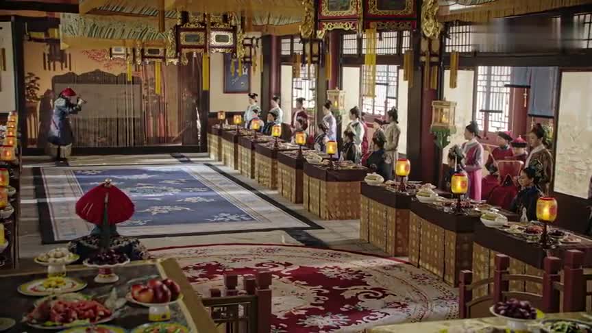 如懿传:皇上大摆宴席迎接公主,果然是美若天仙,皇上动心了