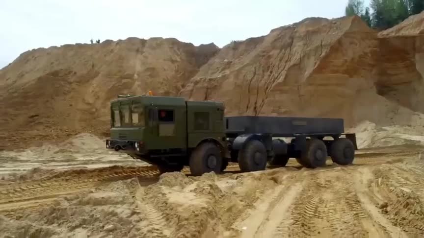 导弹运载车之王,mzkt-7930型重型运载车,这悬挂让人惊叹