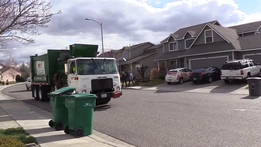 国外的垃圾车是如何的呢