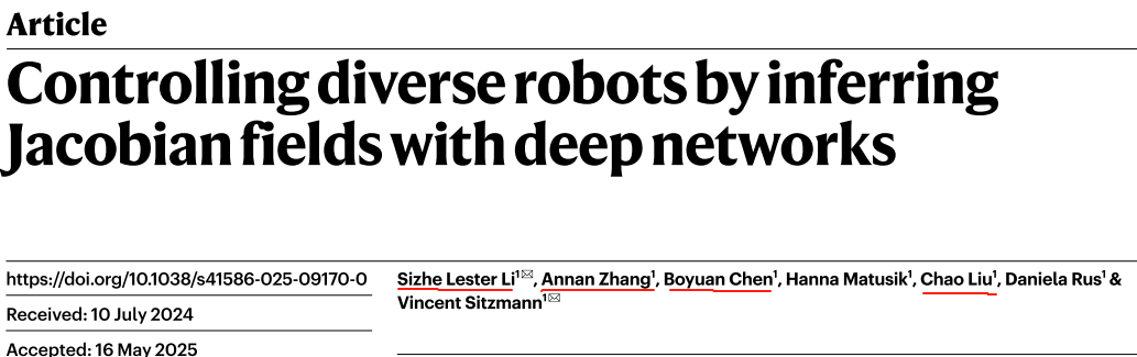 300美金3D打印“手搓”机器人，助力华人学者发表最新Nature！