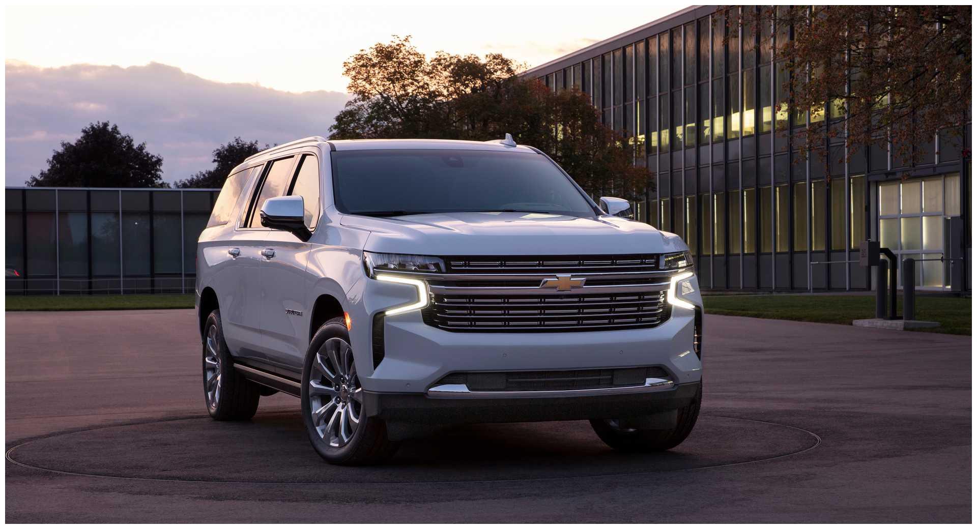 2021款雪佛兰tahoe警用车,搭载355马力5.3升v8发动机