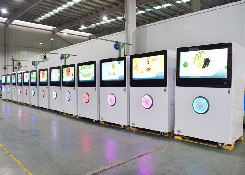 冰淇淋无人售货机易触科技紧追市场需求于2018年推出了业内前所未有的