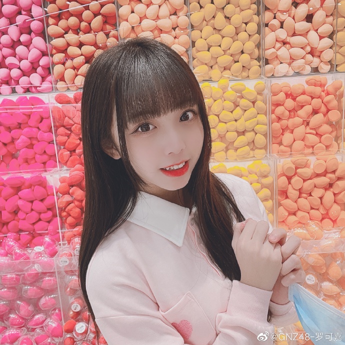 可爱美女gnz48-罗可嘉迷人美照欣赏好看的