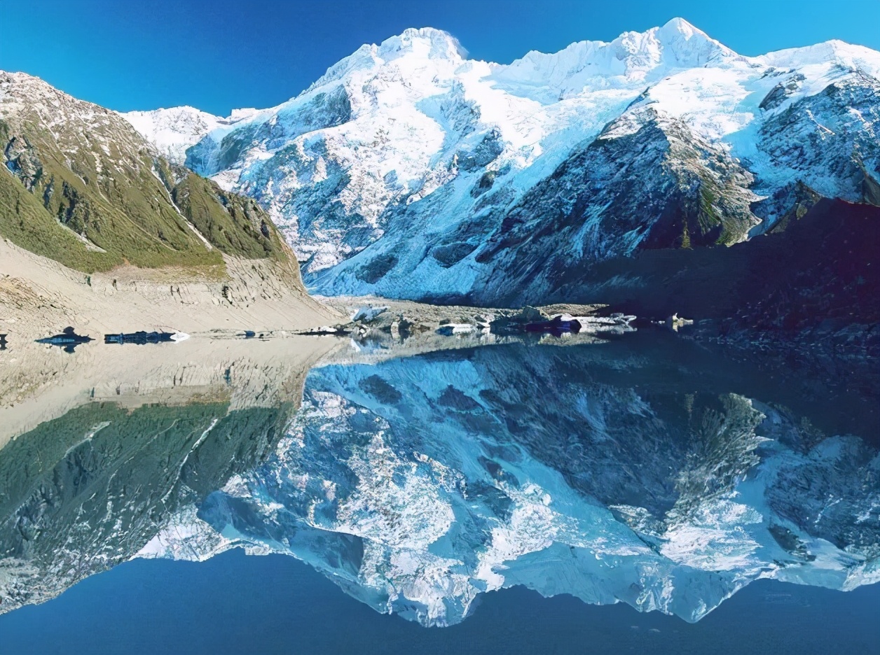 探访一号冰川,具有非常典型的冰川地貌,古冰川遗迹保存完整|古冰川