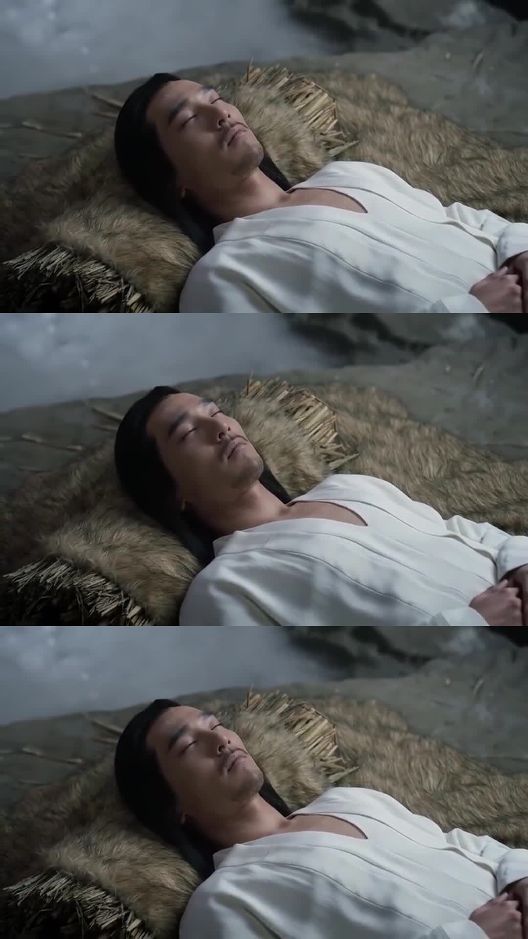 白浅对着墨渊的仙体说着自己的期望,令人唏嘘