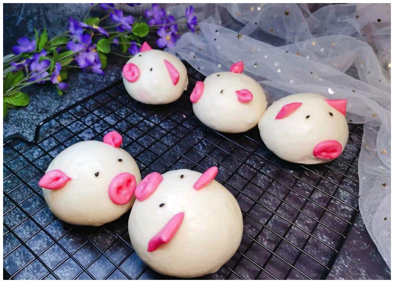 小猪馒头营养健康美味又简单