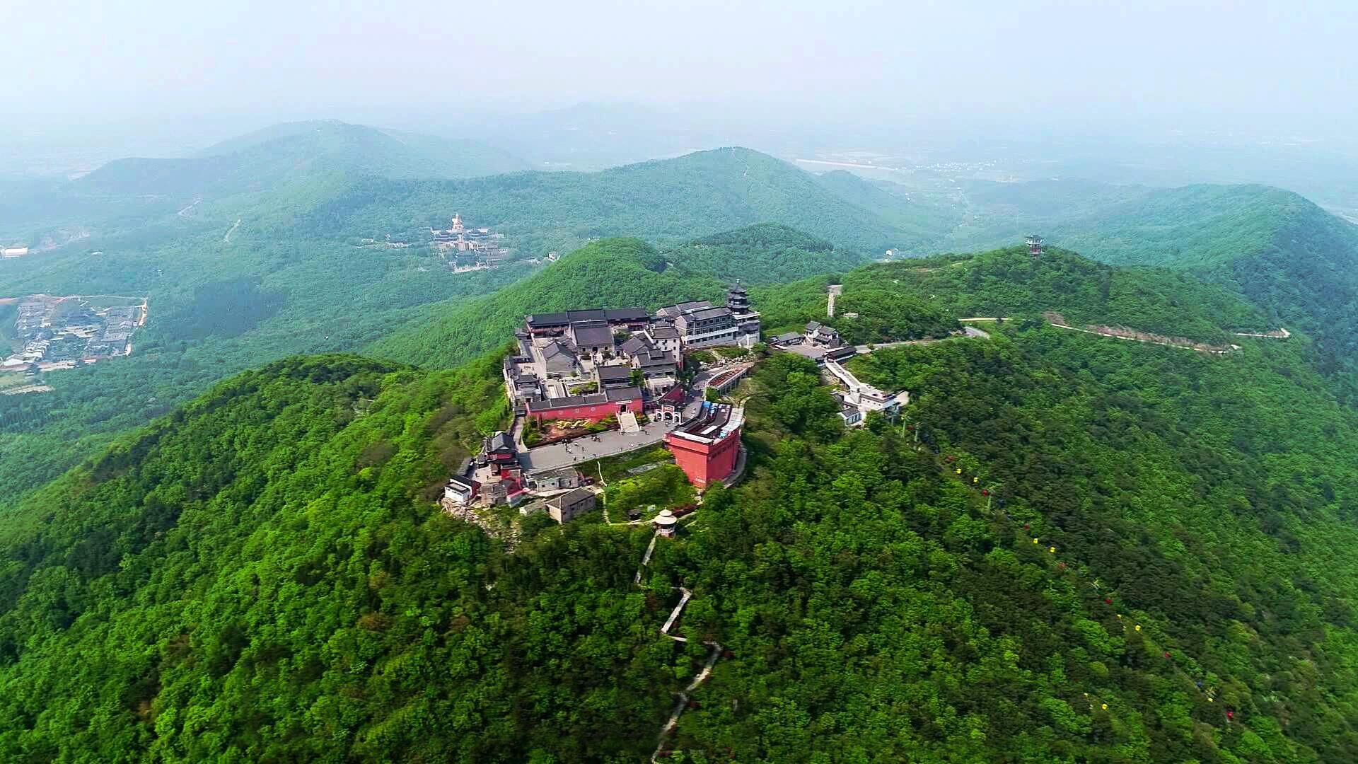 江苏被忽略的一座山,海拔最高372.5米,地跨2县,还是5a