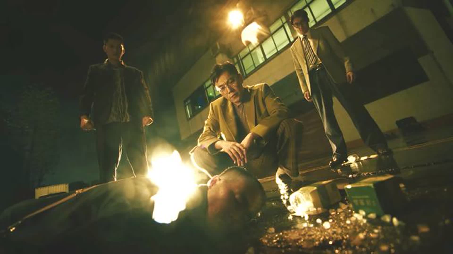 卢少骅利用化学药水，把盗窃洋葱晶的村民化成血水《扫毒风暴》