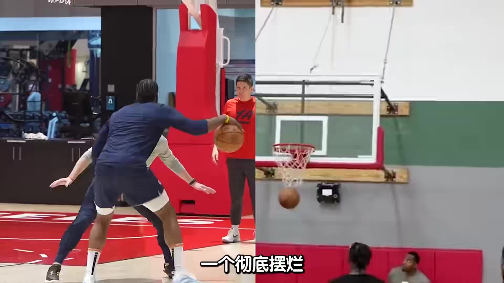 一个天上一个地下！西蒙斯躺平海滩，哈登却成快船救世主