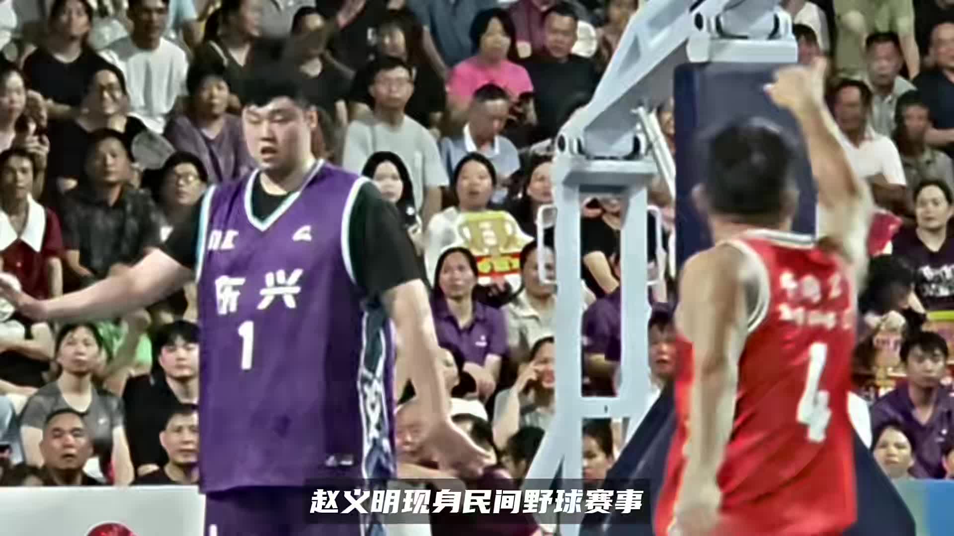 体重超300斤！李月汝前男友降维打击野球赛，单场狂轰50分