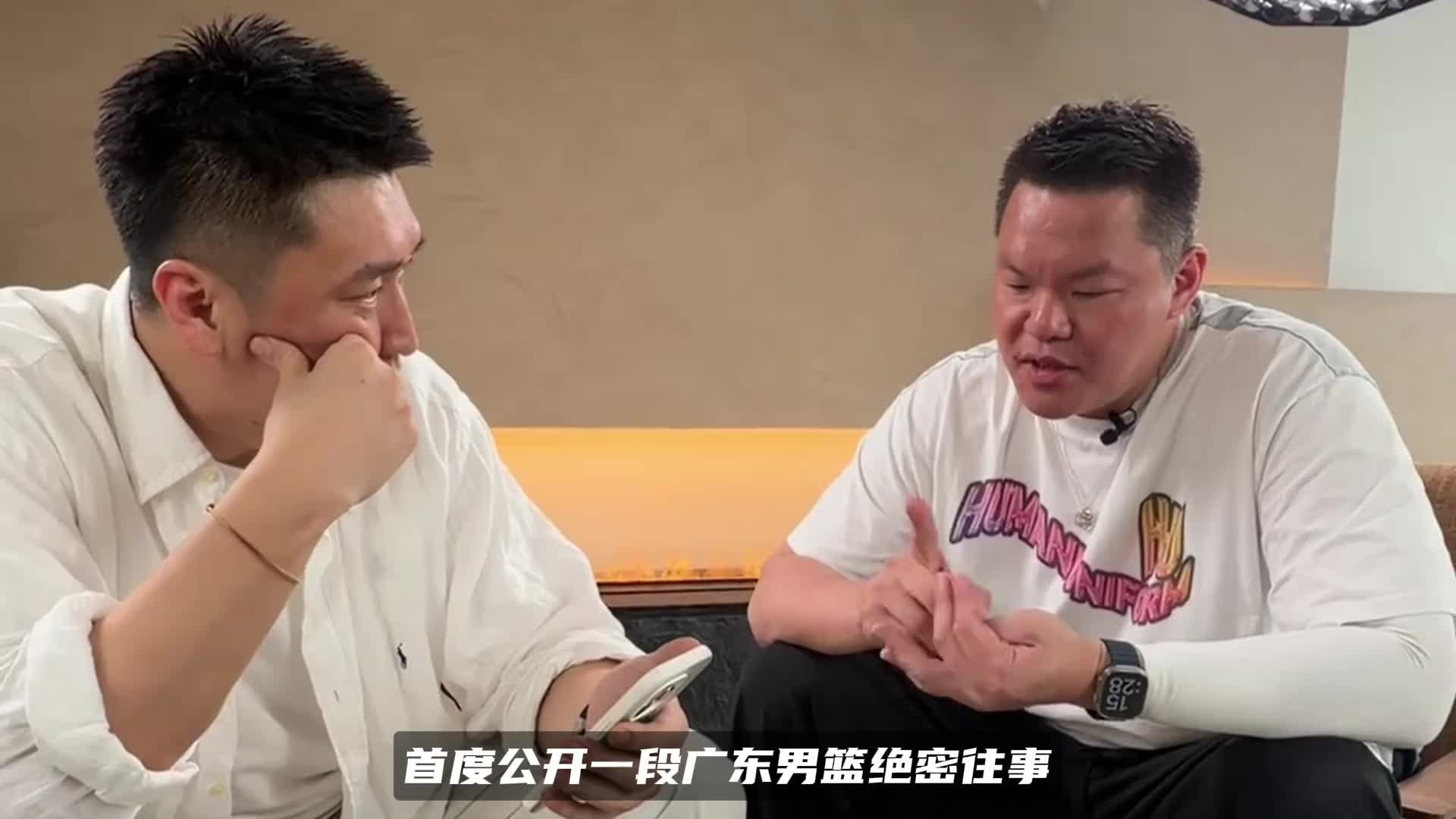朱芳雨重磅爆料！杜锋当年执教男篮蓝队时，广东老板劝他“接班”