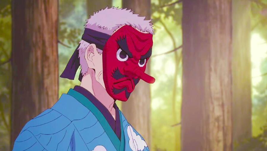 鬼灭之刃:漫迷画出了鳞泷摘下面具的真容,怎么会是这个人?