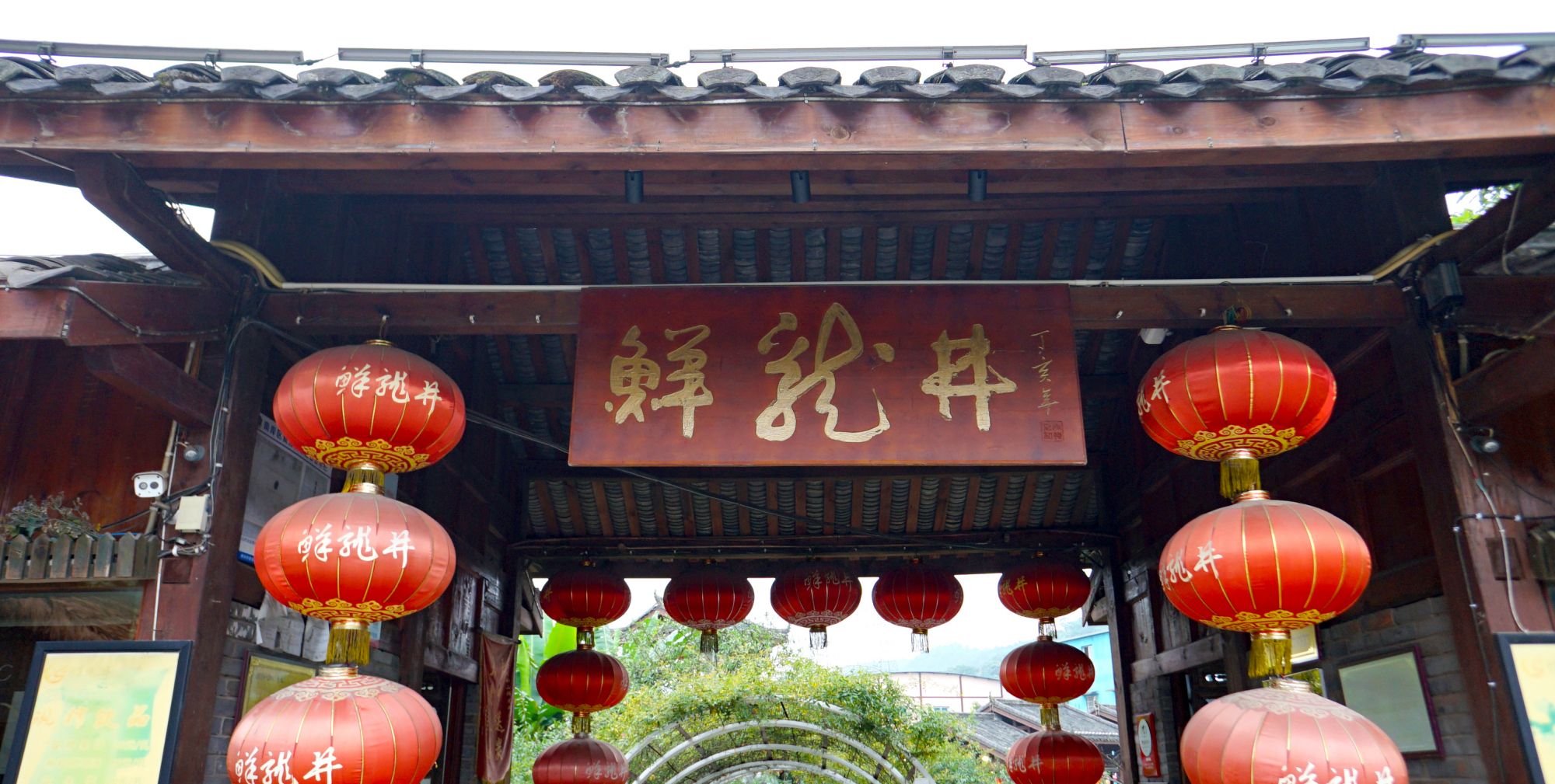 重庆南山火锅一条街——鲜龙井
