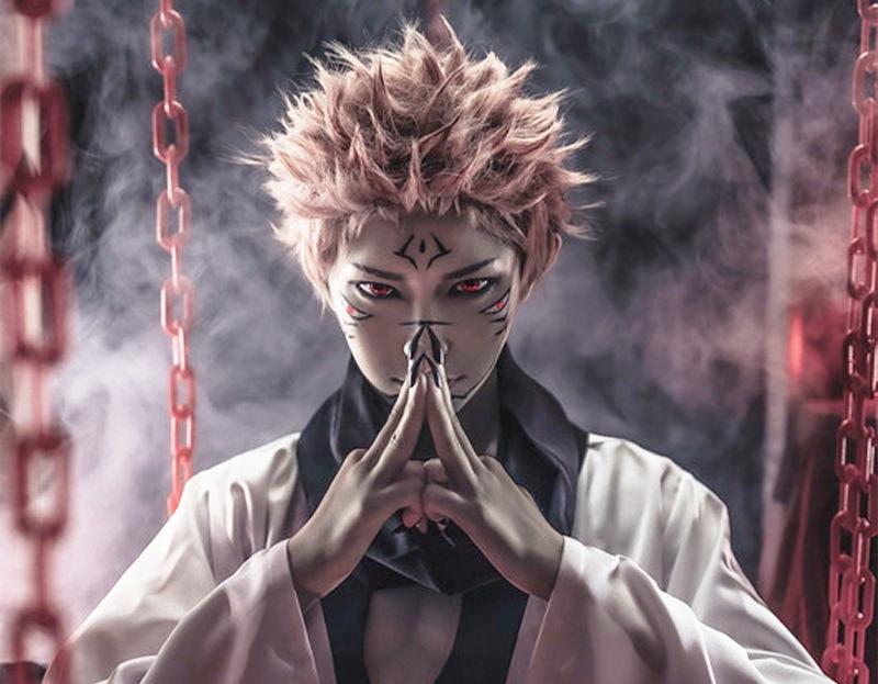 cos咒术回战的精髓是什么五条悟单纯靠脸宿傩连脸都不用