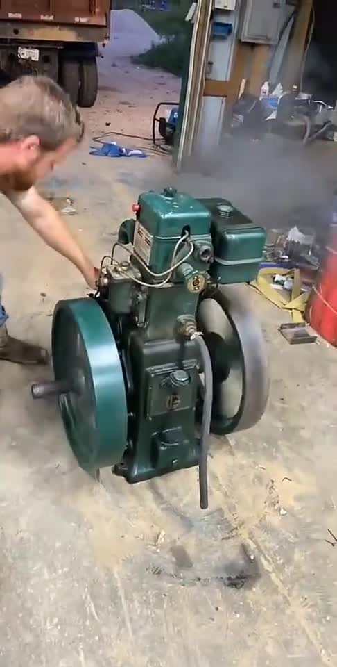 九十年代的单缸柴油机,我咋觉得这是好东西呢