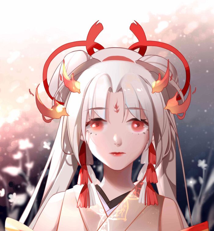 阴阳师不知火高清插画，这也太美了