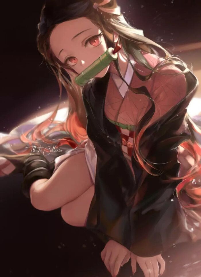 鬼灭之刃祢豆子妹妹好美都不要和我抢老婆