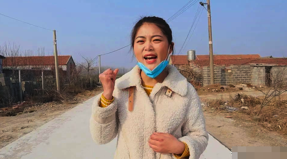 90后女大学生乡村小乔喜迎最美新娘