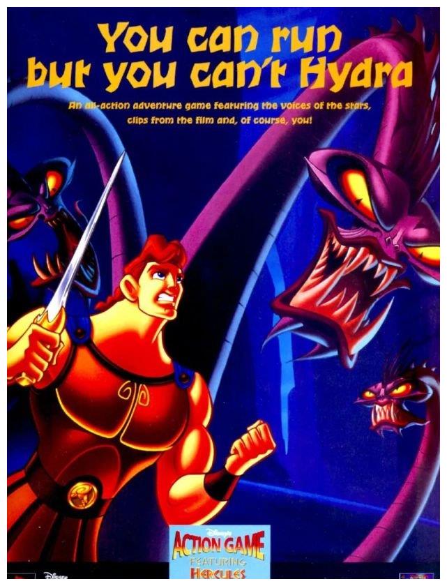 《迪斯尼 大力神 动作游戏》杂志广告《星际火狐 64》杂志广告《恐龙