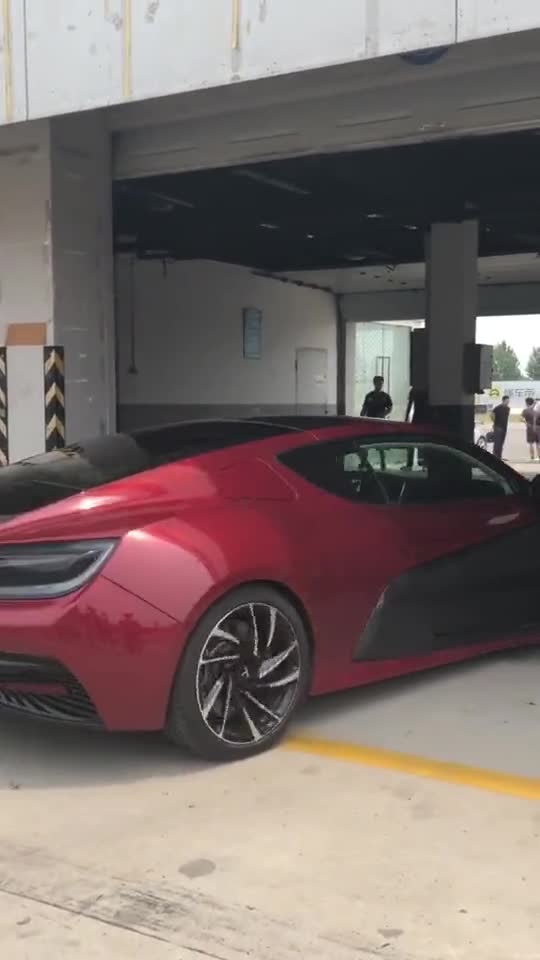 红蜻蜓出跑车了国产首台纯电超跑这造型一点不输特斯拉