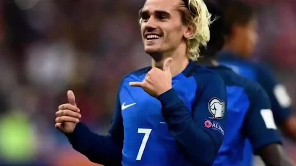 格里兹曼颜值巅峰期,俘获多少少女的心,比贝克汉姆还帅!