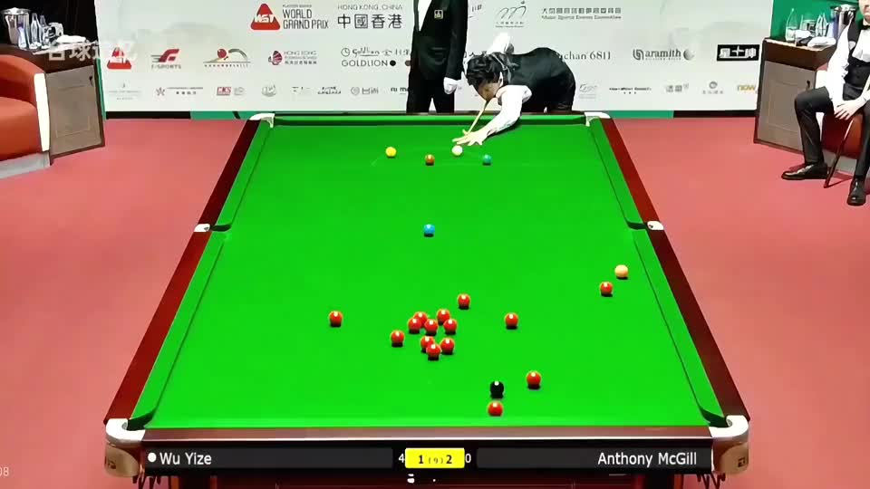 从1_3到5_3，吴宜泽后程发力，闪电4连鞭逆转晋级16强！