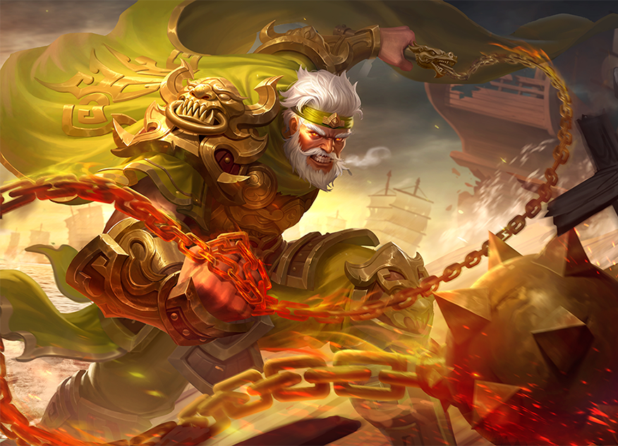 三国杀ol活动场武将推荐第八期轻身为国死亦无怨界黄盖