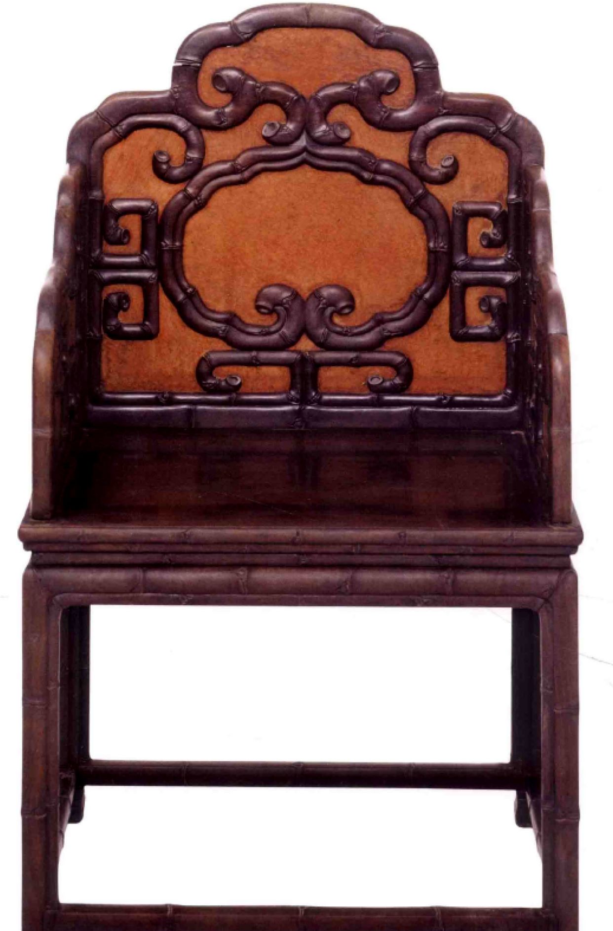 故宫嵌木雕家具,紫檀木和其他木料的完美融合,精巧的设计