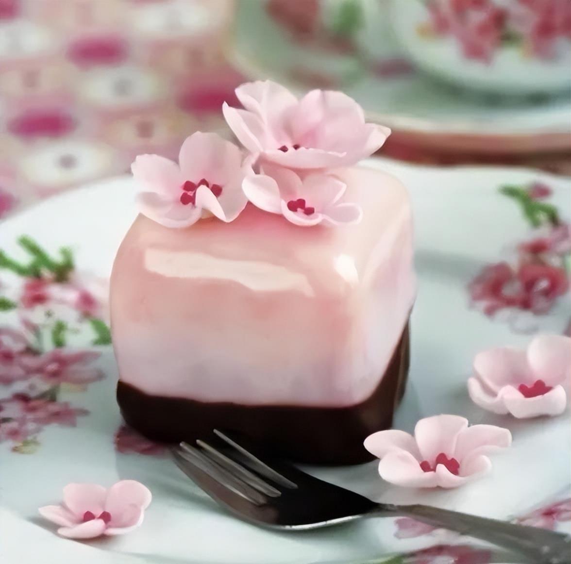 【高颜值美食】三分钟教你做出美美的樱花冻（水信玄饼升级版）_哔哩哔哩_bilibili