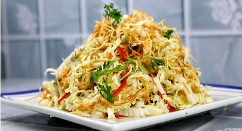 金丝拌白菜这样做,真是高端大气上档次,普通食材变身美味佳肴